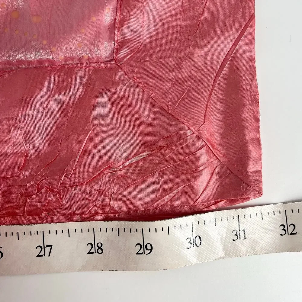 Y2K Pink Satin Pillow Shams Set of 2 Seventeen Magazine 2000s vintage